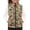 Camouflage Dinosaur Print, variant on FUIALDOLG Polyester Children's blanket warm vest with with Pockets Full Zipper Kids Polar Fleece Vest Jacket for Running, Heart Ghost Print Girls Fuzzy Fleece Vest