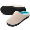 thumbnail image 5 of RockDove Women's Birdseye Knit Two-Tone Memory Foam Slipper, 5 of 5