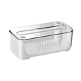 thumbnail image 3 of Bandeja para quesos, mantequillera, caja de almacenamiento, vajilla, accesorios de cocina multiusos Blanco, 3 of 9