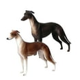 thumbnail image 5 of Raindrops Realistic Greyhound Toy for Kids Playing Vivid Plastic Animal Figure Toy Assorted Color 2 Pieces, 5 of 8