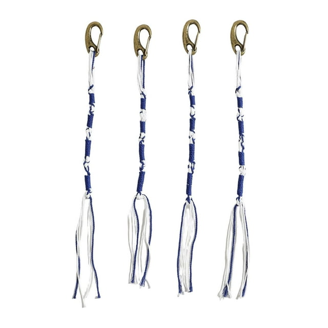 Juego de 4 tzitzits tradicionales judíos, práctico para pantalones y colegas.
