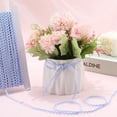 thumbnail image 3 of 44 Yards Rick Rack Trim 1/8 inch RIC Rac Rickrack Lace Wave Ribbon Zig Zag Wave Bending Fringe Lace Trim Light Steel Blue S Shaped Woven Fabric for Sewing DIY Crafts Wedding, 3 of 8