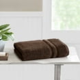 thumbnail image 3 of Mainstays Performance Cotton Bath Towel, Super Soft Quick Dry Fade Resistant, Solid Brown, 3 of 8