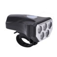 thumbnail image 2 of Faro de bicicleta impermeable IPX6 con Base de montaje, faro de bicicleta recargable a prueba de golpes de 1200mAh para ciclismo, 2 of 8