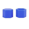 thumbnail image 4 of Unique Bargains 20pcs 21mm Universal Green Silicone Car Wheel Nut Lug Hub Screw Rim Bolt Covers Dust Protection Caps, 4 of 5