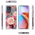 thumbnail image 6 of CoverON Phone Design For Motorola Edge+ Plus (2023) / Moto Edge 40 Pro Case, Clear Flexible Soft Rubber Slim TPU Cover, Peony Flower, 6 of 8