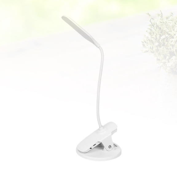 GETAJGHSD 1Pc White Lamp with Gooseneck Touch Control for Home and Office