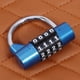 thumbnail image 4 of Candado de combinación portátil de 4 dígitos antirrobo para equipaje de maleta (azul) Ndcxsfigh  Libre de BPA, 4 of 8
