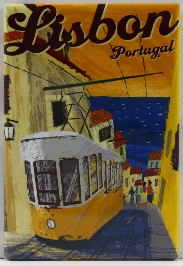 Home Wall Decor Lisbon Portugal Vintage Travel Poster No Frame Poster