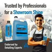 Nanoskin NANO SUDS Foaming Car Wash Shampoo 1 Gallon - Works with Foam Cannon, Foam Gun, Bucket Washes, Car Soap for Pressure Washer | Safe for Cars Trucks, Motorcycles, RVs & More | Fruity Scented