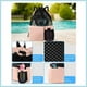 thumbnail image 5 of Mochila de malla con cordón para natación, mochila impermeable para playa, bolsa para equipo de ejercicio en el gimnasio, 5 of 5