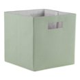 thumbnail image 1 of Design Imports CAMZ12916 13 x 13 x 13 in. Solid Polyester Cube Storage - Mint - Square, 1 of 1