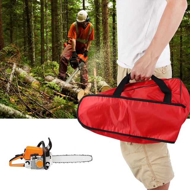 Estuche para motosierra, tela Oxford, bolsa de almacenamiento portátil para motosierra, soporte para motosierra, rendimiento sólido