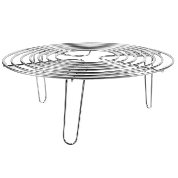 KALLORY Large Steamer Rack Stainless Steel Round Steam Racks 1Set 7.66X7.66X2.95In