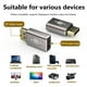 thumbnail image 2 of Adaptador DP a DP 8K60Hz 32,4 Gbps compatible con Displayport 1.4 chapado en oro para ordenador portátil, 2 of 7
