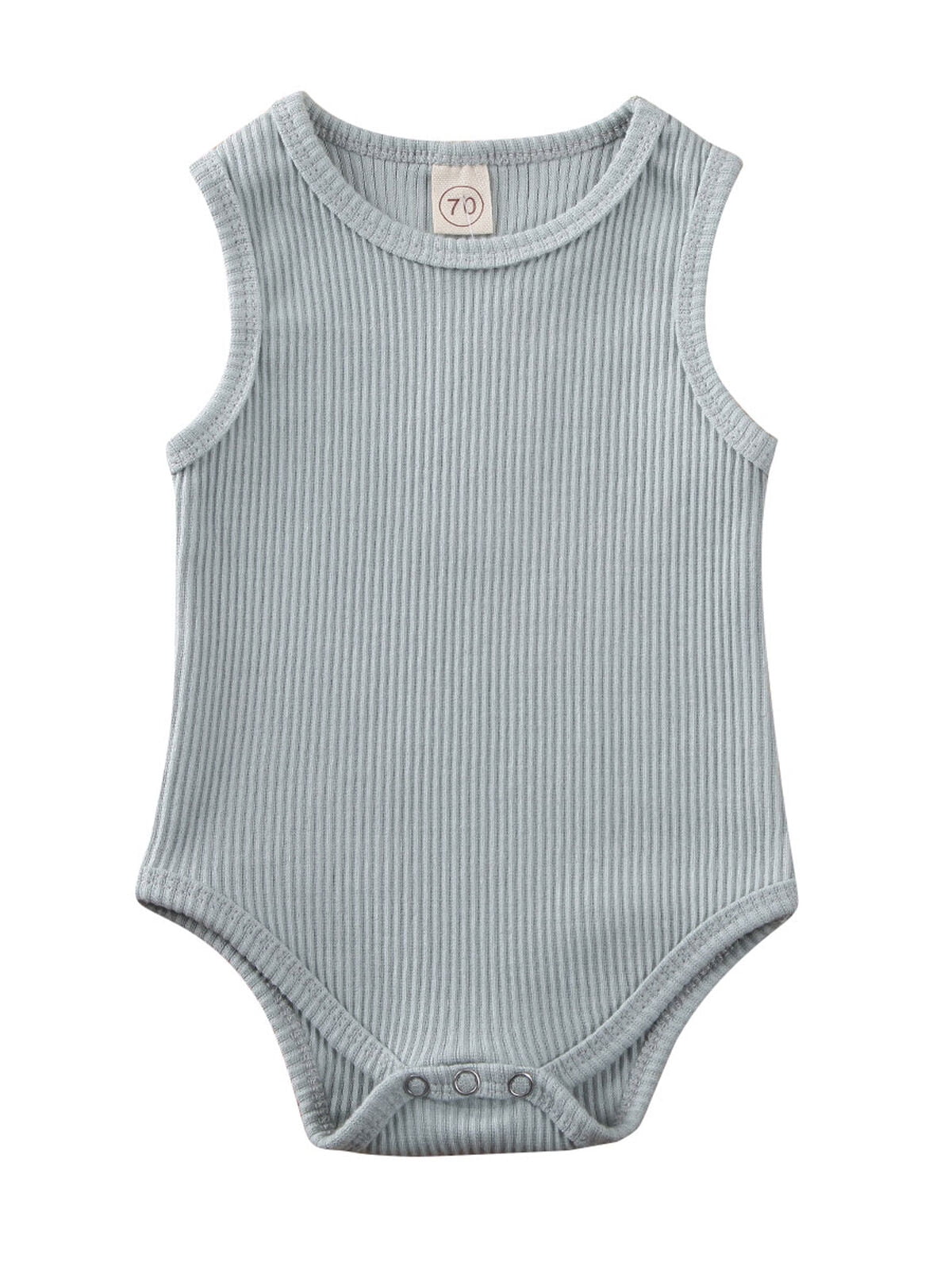 baby boy sleeveless romper