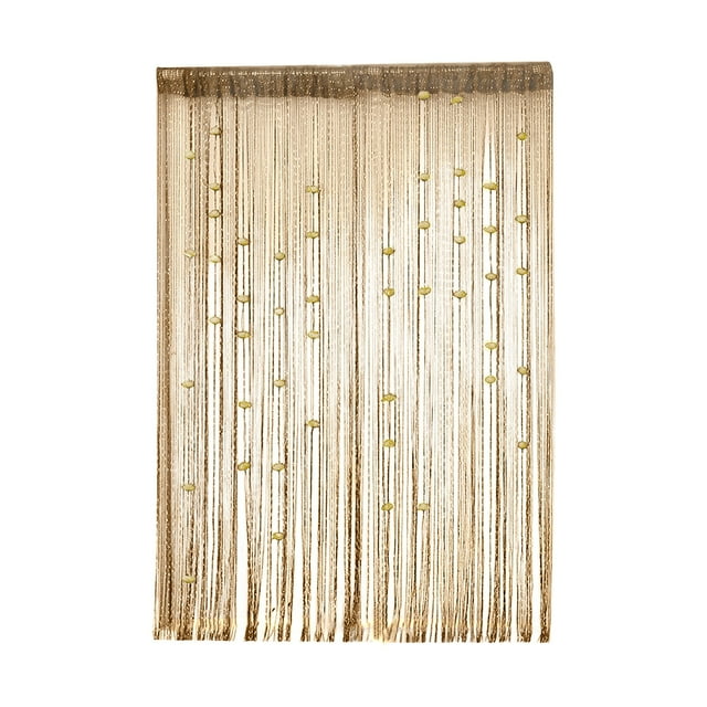 Décorations d'Halloween Rideau de Porte pour Chambre à Coucher Rideau de Porte Intimité Rideau de Ficelle de Campagne avec Roses Rideau de Porte Décoration de Fenêtre Séparateur de Pièce Rideau à Franges Suspendu pour la Maison