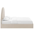 thumbnail image 6 of Platform Bed Frame, Queen, Gray, Velvet, Hotel Bedroom, Modern Contemporary, HB38107, 6 of 9