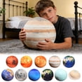 thumbnail image 6 of Ultra-Realistic 3D Planet Jupiter Stuffed Toy-Earth,Moon,The Sun Plush Soft Pillow, Cuddly Solar System Plushie Models for Educational Learning/17CM, 6 of 6