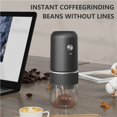 thumbnail image 2 of Electric Coffee Machine Portable One-button Start Automatic Power Off Rechargeable Small Coffee Bean Grinder New, 2 of 6