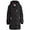 Black, variant on CANADA WEATHER GEAR Girls’ Winter Coat – Stadium Length Quilted Puffer Parka Jacket (7-16)
