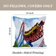 thumbnail image 4 of LALILO Throw Pillow Covers Gold Coast Movie World Queensland Cushion Cover 18" x 18", 2 Pack, 4 of 6
