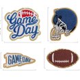 thumbnail image 2 of 24pcs Baseball Helmet Patch: Glitter/Towel Embroidery for Team Logos, Iron-On Stickers for Jackets, Bags, DIY Crafts, 2 of 5