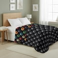 thumbnail image 3 of Magic The Gathering Magic Icons Full/Queen Quilted Blanket 90x90 inches, Kids Character Bedding, 3 of 6