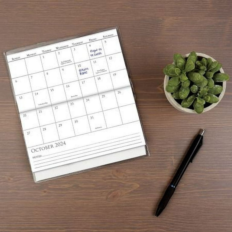 MACTANO Timepiece Calendar 2024, 3d Sakura Tree Memo Pad Art Sticky Notes,  Paper Desk Calendar Pink Small : : Office Products