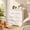 4-Drawers-White, variant on Aiho 2 Drawer Wood Dressers, Wide Chest of Drawers with Gold Handles, Ideal Nightstand Alternative for Living Room, Hallway or Office, White