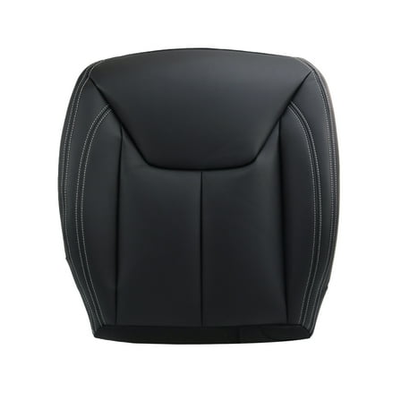 Driver Side Bottom Seat Cover Leather Seat Cover for Jeep Wrangler Rubicon 2013-2017 Z2.XKMMZY01.H