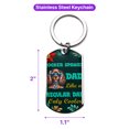thumbnail image 5 of Cocker Spaniel Dad Like a Regular Dad Only Cooler Happy Father's Day Stainless Steel Keychain Cockers Dog Lover Gifts Collar Charm Tag Keyring - 02007, 5 of 5
