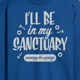 thumbnail image 3 of Instant Message - I'll Be In My Sanctuary Garage - Men's Long Sleeve T-Shirt, 3 of 6