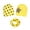 Yellow, variant on FRSASU 3Pc Toddler Baby Autumn Winter Hat Cap Stars Prints Hats Kids Scarf Collars Sets