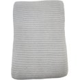 thumbnail image 2 of Grey Cellular Blanket King Size | Adult Cellular Blanket Cotton | Large Bed, 2 of 6