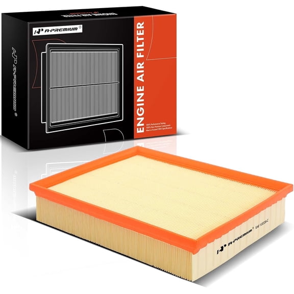A-Premium Engine Air Filter Compatible with Dodge Nitro 2007-2011 & Jeep Liberty 2008-2012, Flexible Panel, Replace# 5189933AA