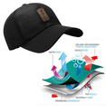 thumbnail image 3 of Gorra clásica de algodón de perfil bajo para hombre y mujer, gorra de béisbol ajustable, 3 of 5