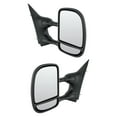 thumbnail image 2 of New Pair Mirror Compatible With Ford E-350 Super Duty Base Cutaway Extended Cargo Stripped Chassis Standard Passenger Van 5.4L 6.0L 6.8L 7.3L 2003 2004 By 3210211-3210212 7C2Z 17682 Da 7C2Z 17683 Da, 2 of 3