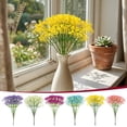 thumbnail image 1 of Flores artificiales para bebés con aliento 10 piezas de tallos de gypsophila • Ramo de seda artificial realista • Decoración duradera de bajo mantenimiento • Casa Sala de Estar Oficina Boda, 1 of 6