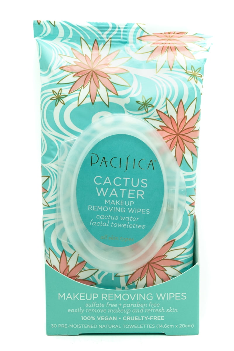 pacifica cactus water makeup remover wipes