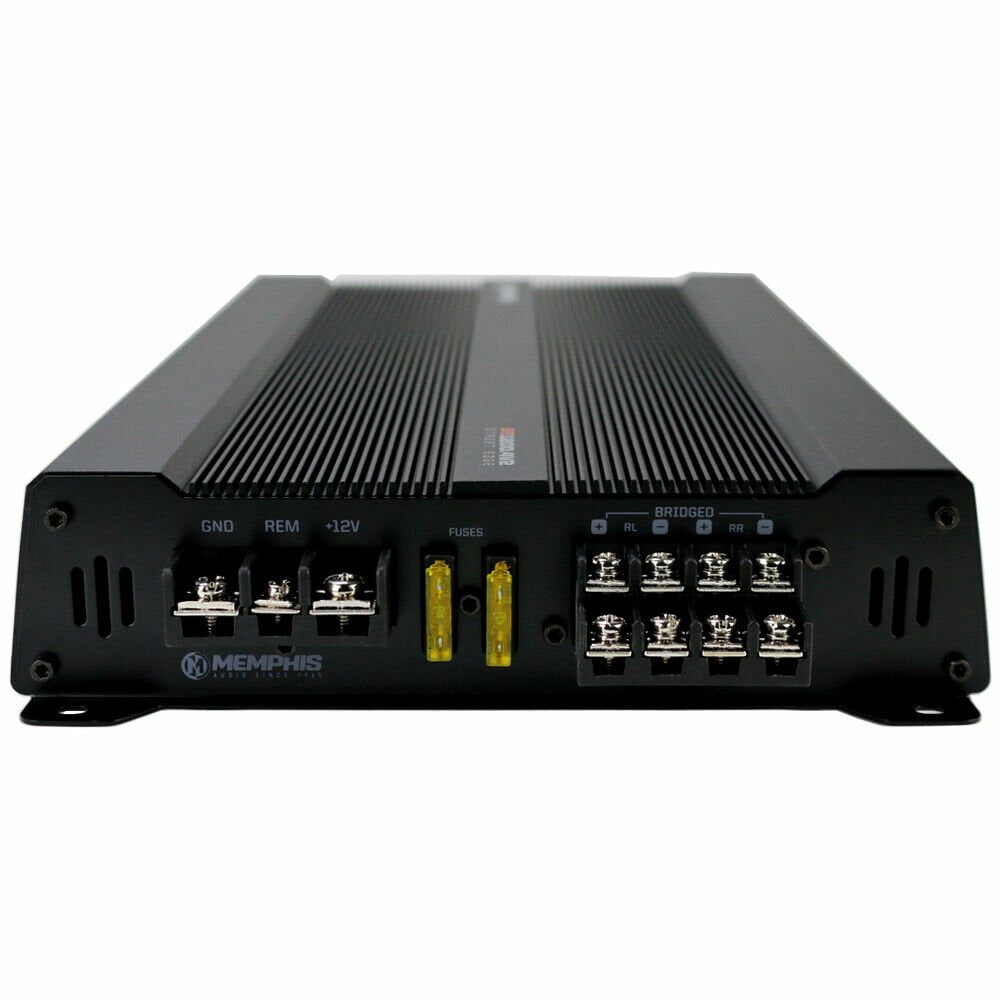 Memphis SE1200.4V2 1200W Peak (240W RMS) Street Edge Series Class-D 4-Channel Car Amplifier