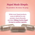 thumbnail image 6 of Santo Remedio Nopal, Prickly Pear Cactus Dietary Supplement, 700 mg, 60 Count, Immune Support, 6 of 11