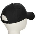thumbnail image 3 of Classic Baseball Hat Custom A to Z Initial Team Letter, Black Cap White Navy Letter V, 3 of 5