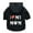 Black Size M N6, variant on Qonioi Winter Dog Sweater, Small Dog Clothes Warm Padded Sweater, Fashion Pet Apparel Cozy Washable Dog Shirt for Cold Weather Indoor Outdoor