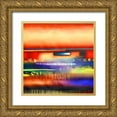 thumbnail image 1 of Springet, Mike 15x15 Gold Ornate Wood Framed with Double Matting Museum Art Print Titled - Lightfast 7, 1 of 4