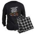 thumbnail image 6 of CafePress - Gold Star Racing Heritage Refined - Men's Long Sleeve Loose Fit Cotton Dark Pajama Set, 6 of 7