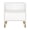 White, variant on Avira Mid-Century Modern 20" Nightstand in White (1-Drawer)
