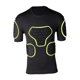 thumbnail image 2 of Camiseta de compresión de fútbol para hombre con acolchado de EVA y protector de costillas con relleno de EVA tipo panal. Talla XL, 2 of 8