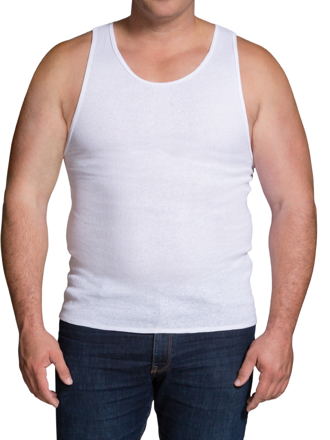 Fruit of the Loom Mens 3-Pack Premium Big Man A-Shirt