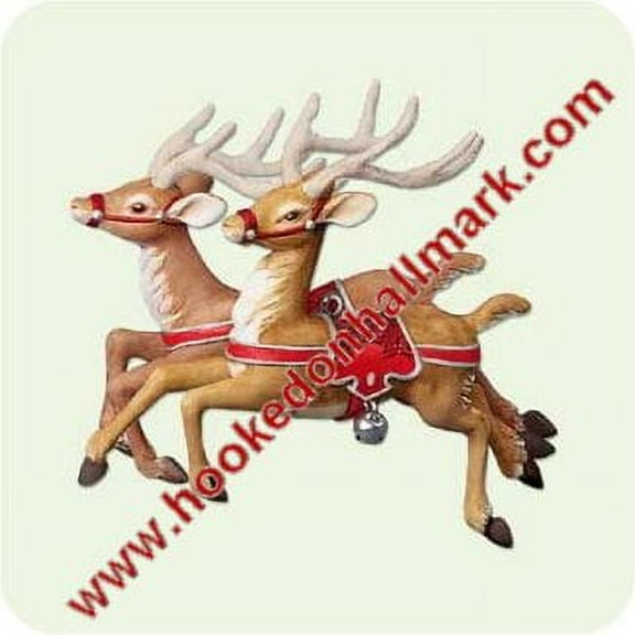 Hallmark Ornament 2005 Santas Midnight Ride Ready for Flight - Rare